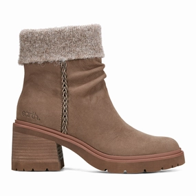 Concert Look mom style Gresa Waterproof Block Heel Round Toe Casual Booties