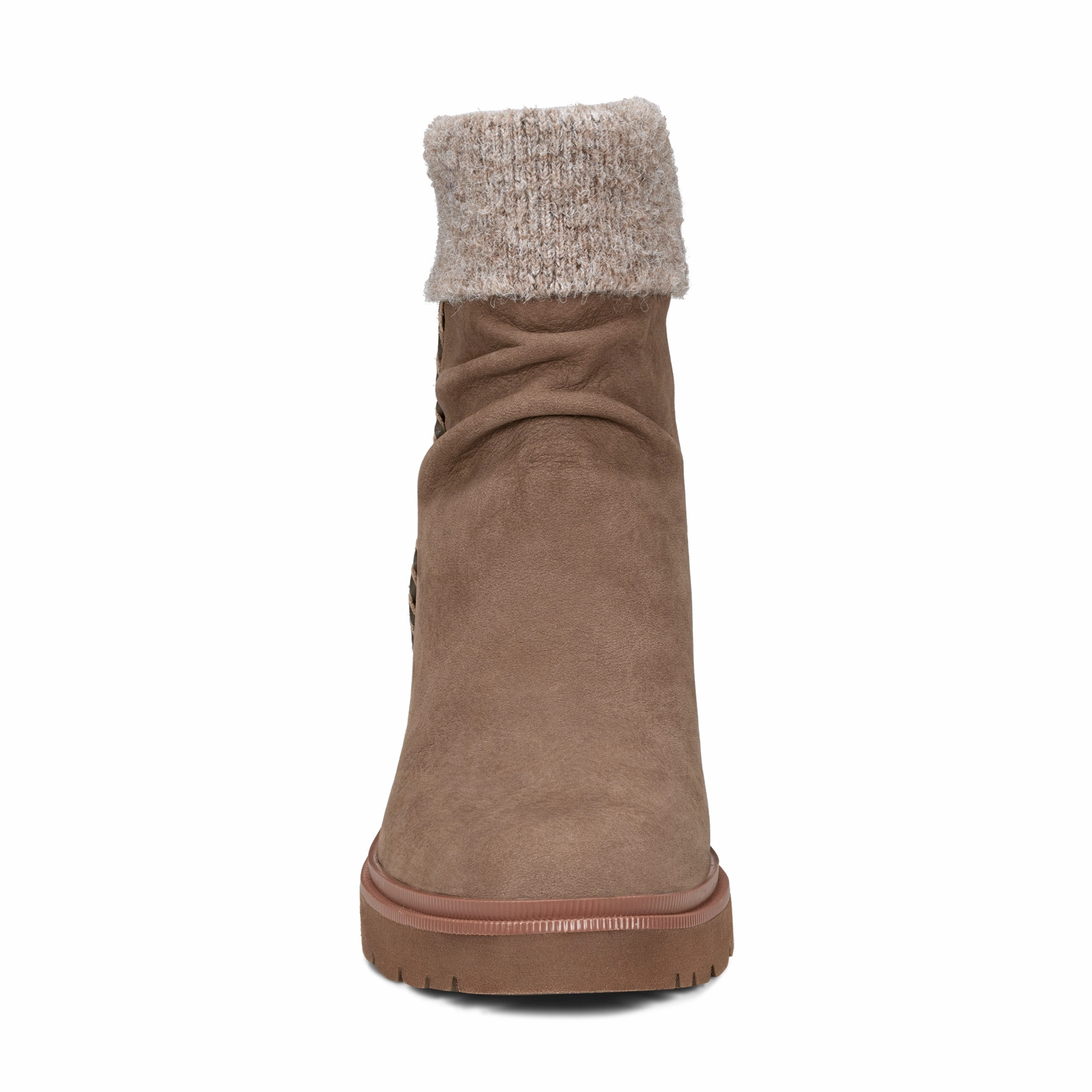 Waterproof River Crossing Minimalist Look Gresa Waterproof Block Heel Round Toe Casual Booties