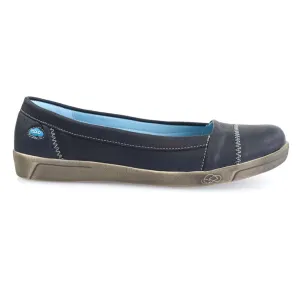 Cloud Footwear Women's Acacia Flats- Blue