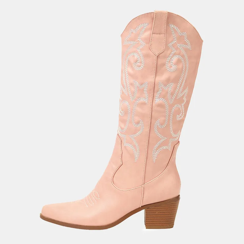 Clover Western Cowboy Boots
