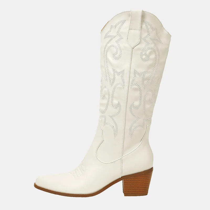 Clover Western Cowboy Boots