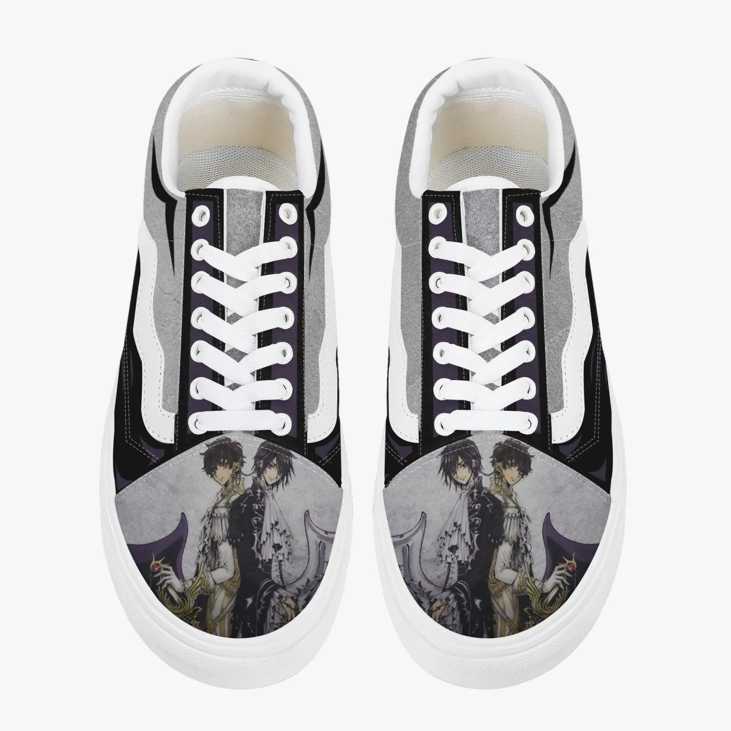 Code Geass Lelouch vi Britannia & Susaku V-OK Anime Shoes