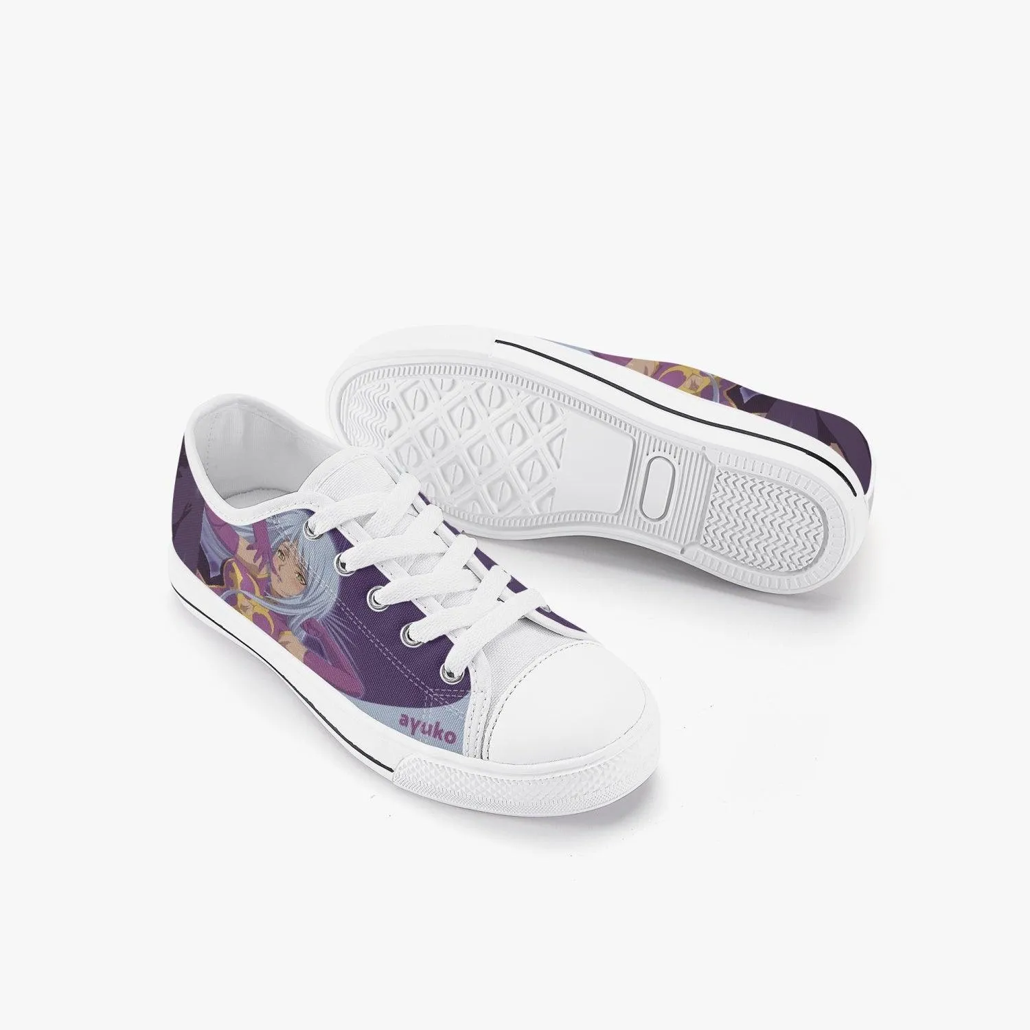 Code Geass Villetta Nu Kids A-Star Low Anime Shoes