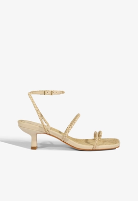 Leg Slim Non Slip Wellness Seekers Kaya Straw Mid Sandal