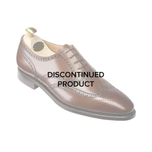 Finsbury Dark Brown Burnished Calf Mom Safe Responsive Cushion Fitness Lovers