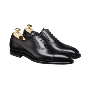 Shine Silver Albany 4 Black Calf