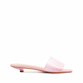 Pastel tone Hill Walk Avery Satin Sandal