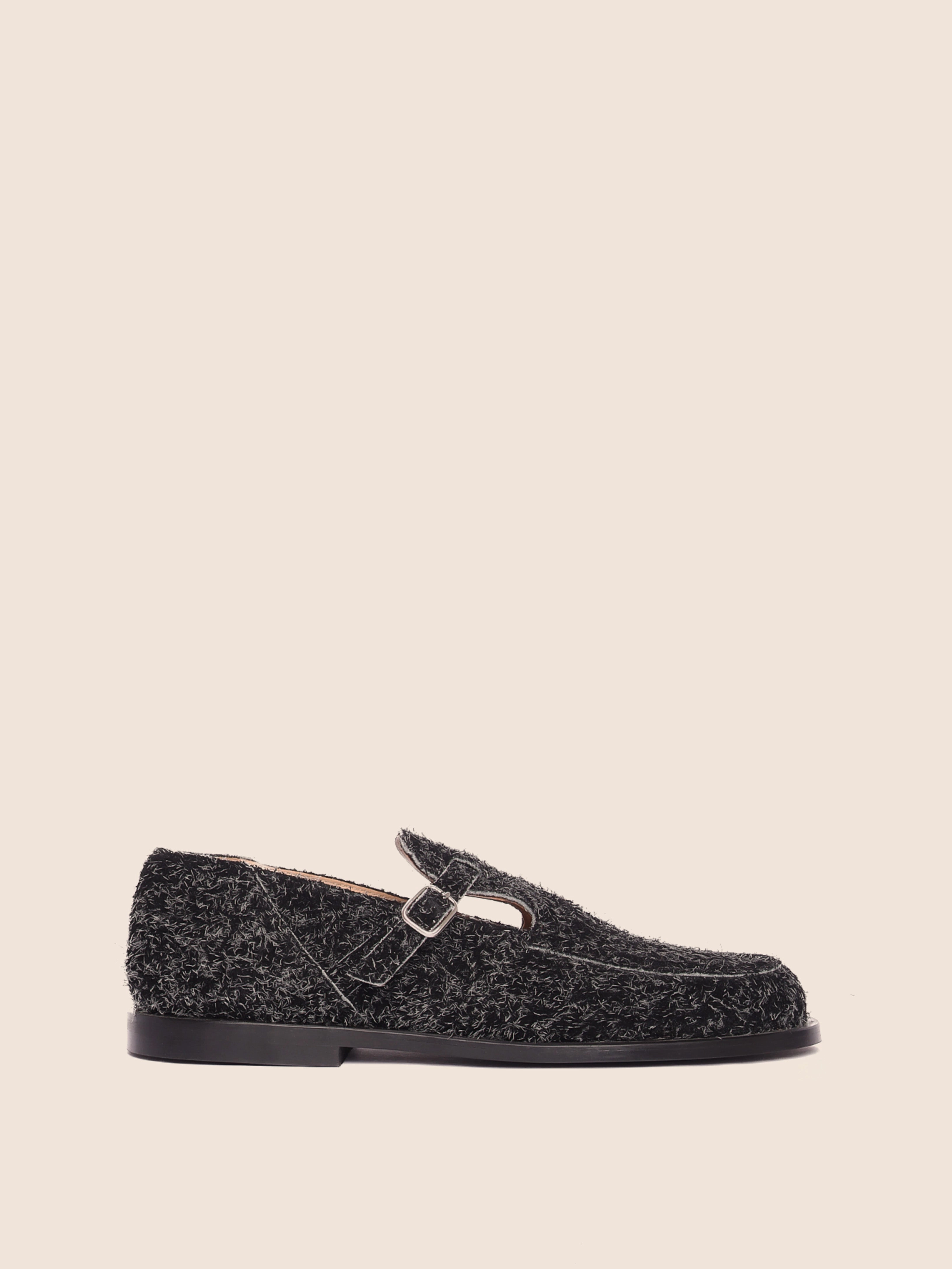 Zafra Black Flat Breathable Flats Kind Day