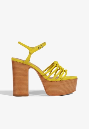 Sandy Platform Sandal Style Goal Pastel tone