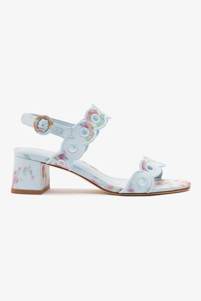 Water Resistant Design Comfortable Design Larroud?? x Markarian Florence Broderie In Apple Blue Floral Ikat