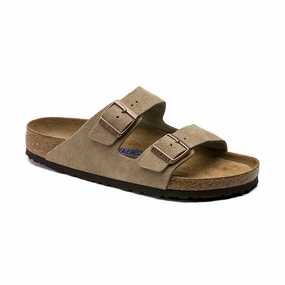 Men's Arizona Soft Footbed Taupe Suede EVA Material Cushioned Midsole