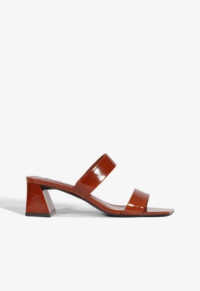 Chantal Mid Patent Sandal Sleek Sandals for Men Casual Style