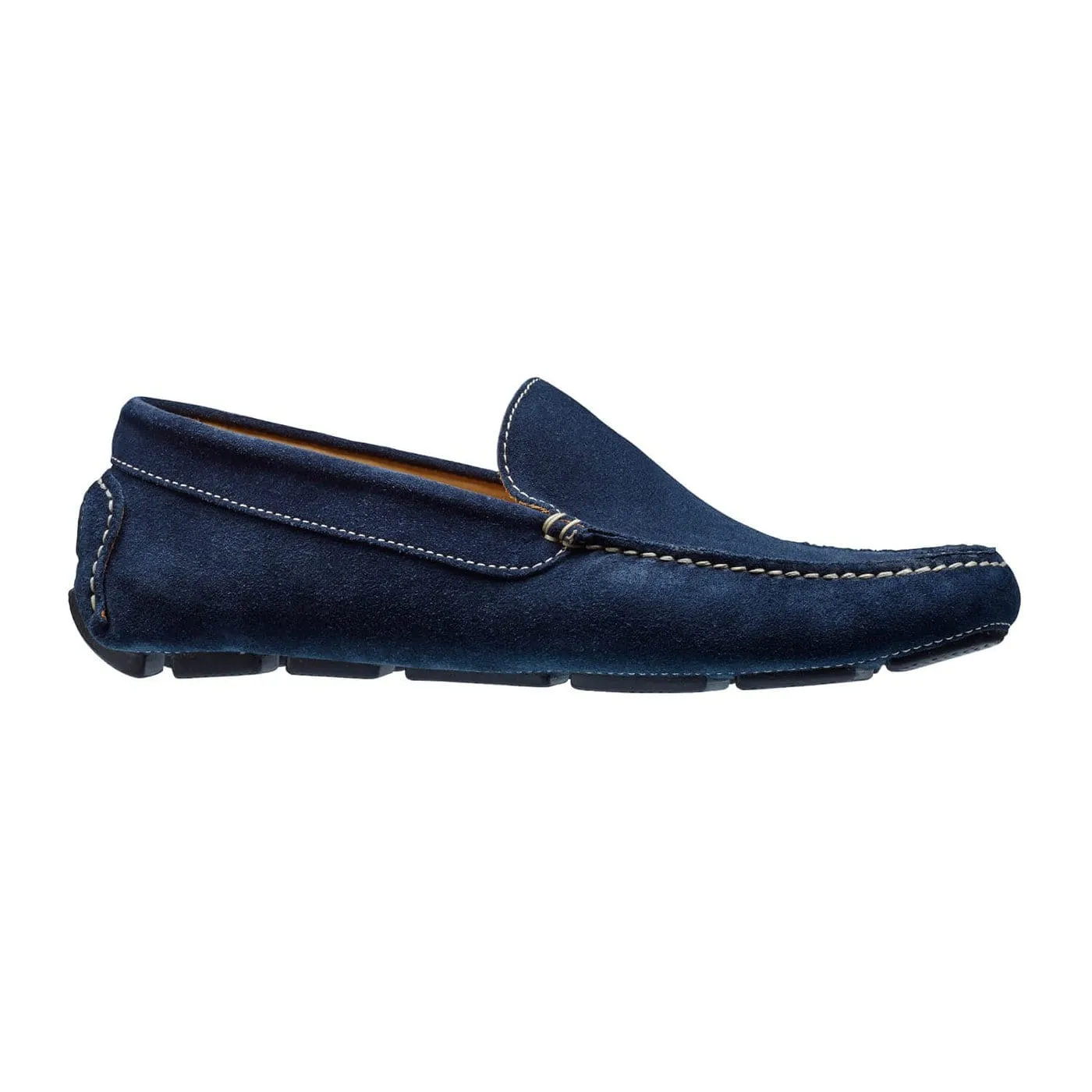 Fairy Step Comfort Heel Como Navy Suede