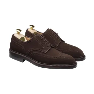 Cross Road Pembroke Dark Brown Suede