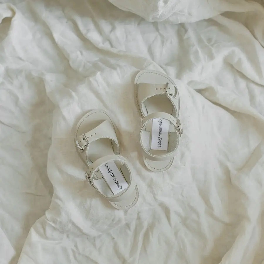 Stevie Sandal - Beige wedge