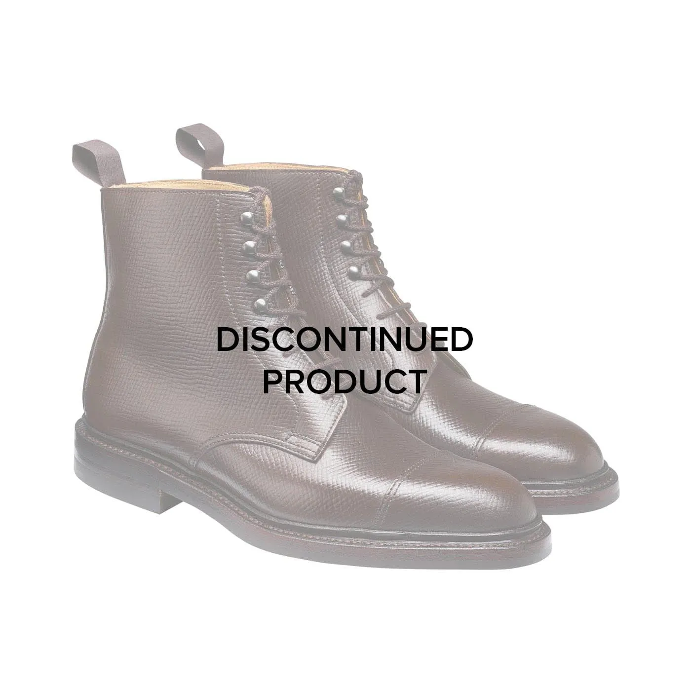 Reinforced Heel Cup Coniston 2 Dark Brown Hatch Grain Cordovan