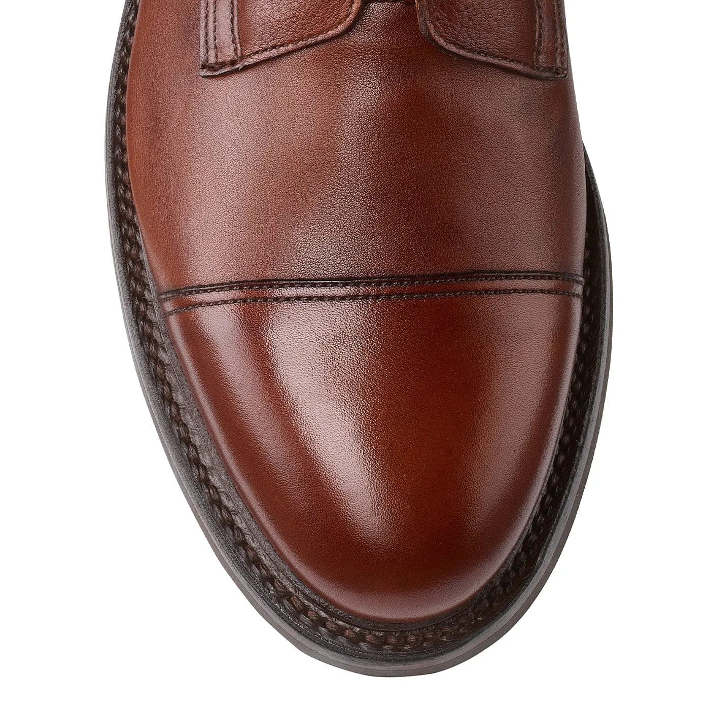 High-End Craftsmanship Trek Ready Coniston Chestnut Milled Calf