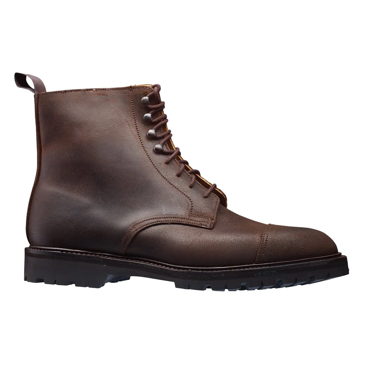 Slip On Style Night Out Coniston Dark Brown Rough-Out Suede (Cleated Sole)