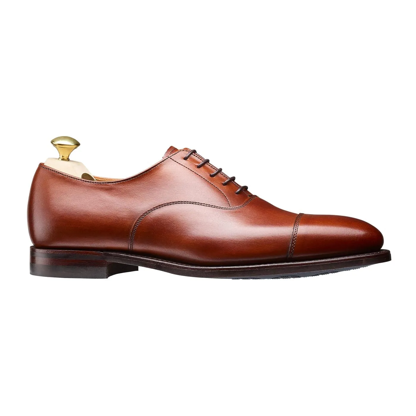 Connaught 2 Chestnut Burnished Calf (City Sole) Anti Odor Gym Workout