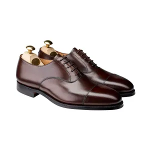 Shock Absorption Midsole Breathable Upper Connaught 2 Dark Brown Burnished Calf (City Sole)