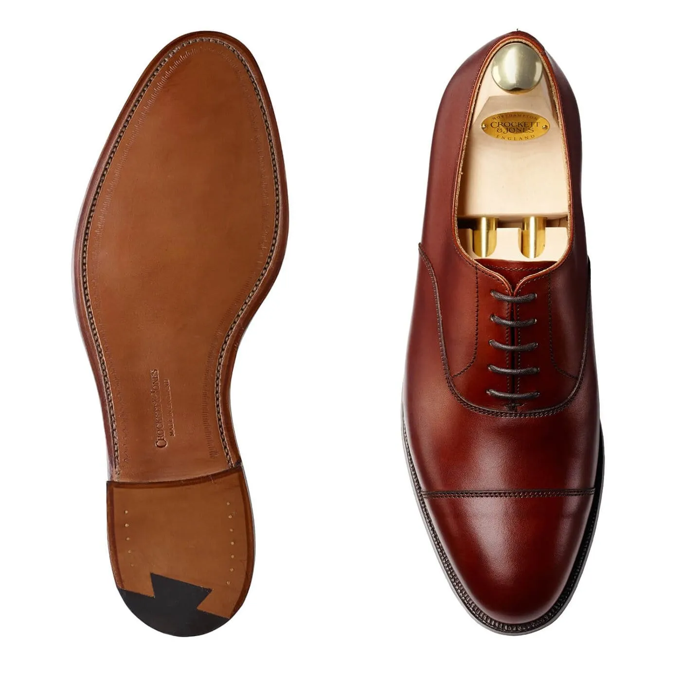 Swim Edge Connaught Chestnut Burnished Calf