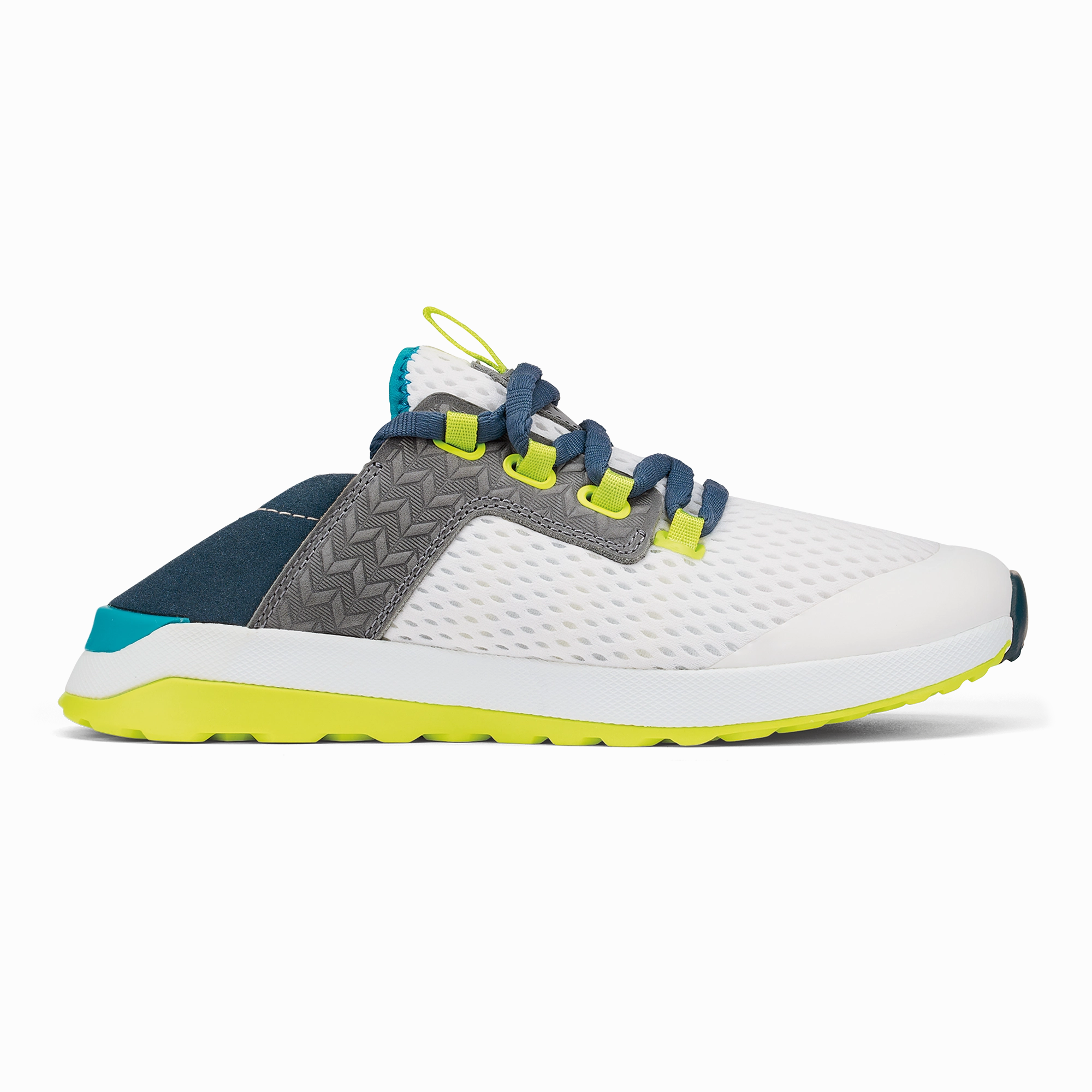 Compression Molded Midsole Daily Essential Wailuku - Bright White / Lagoon