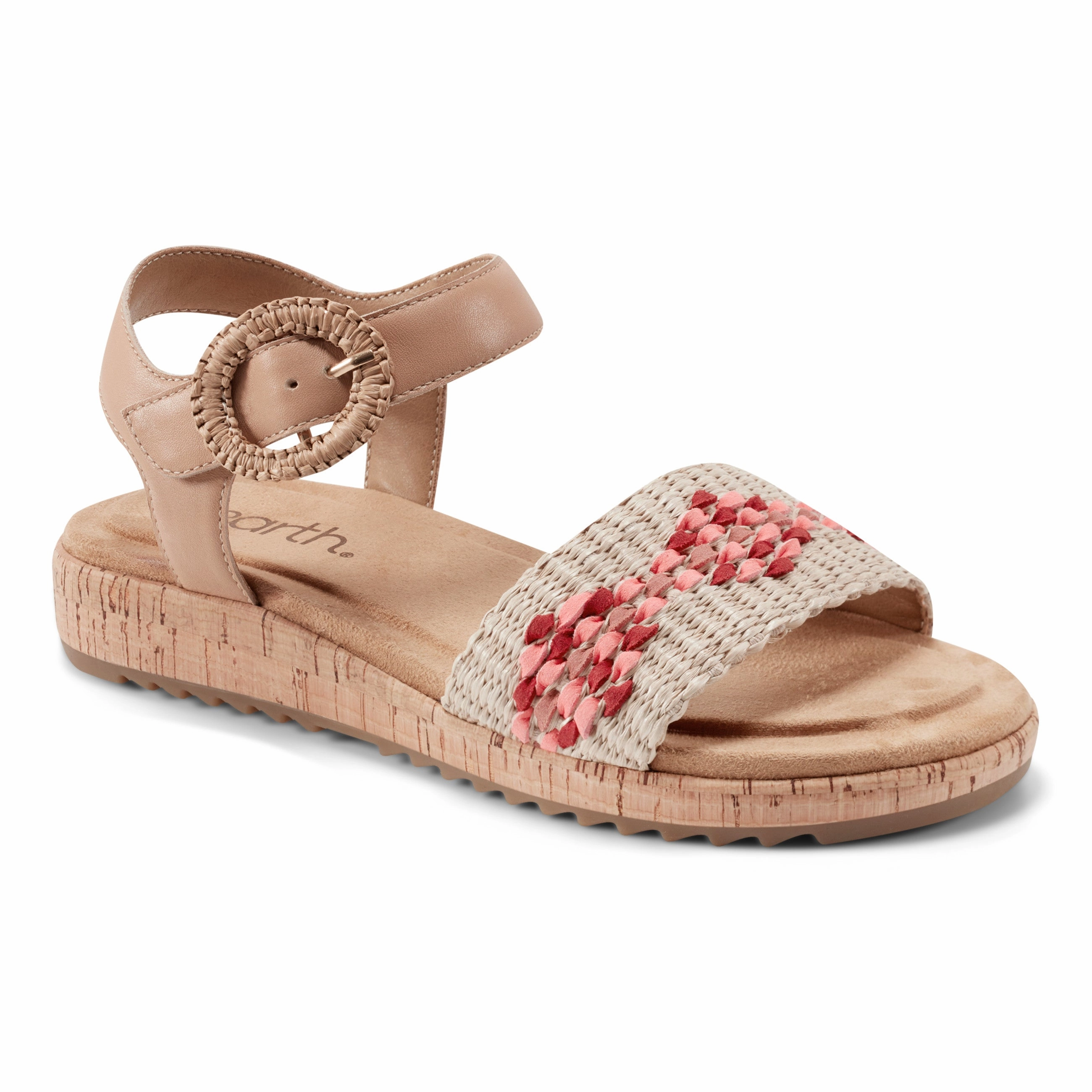 Secure Closure Stylish Outdoor Sandals Padma Square Toe Platform Casual Sandals