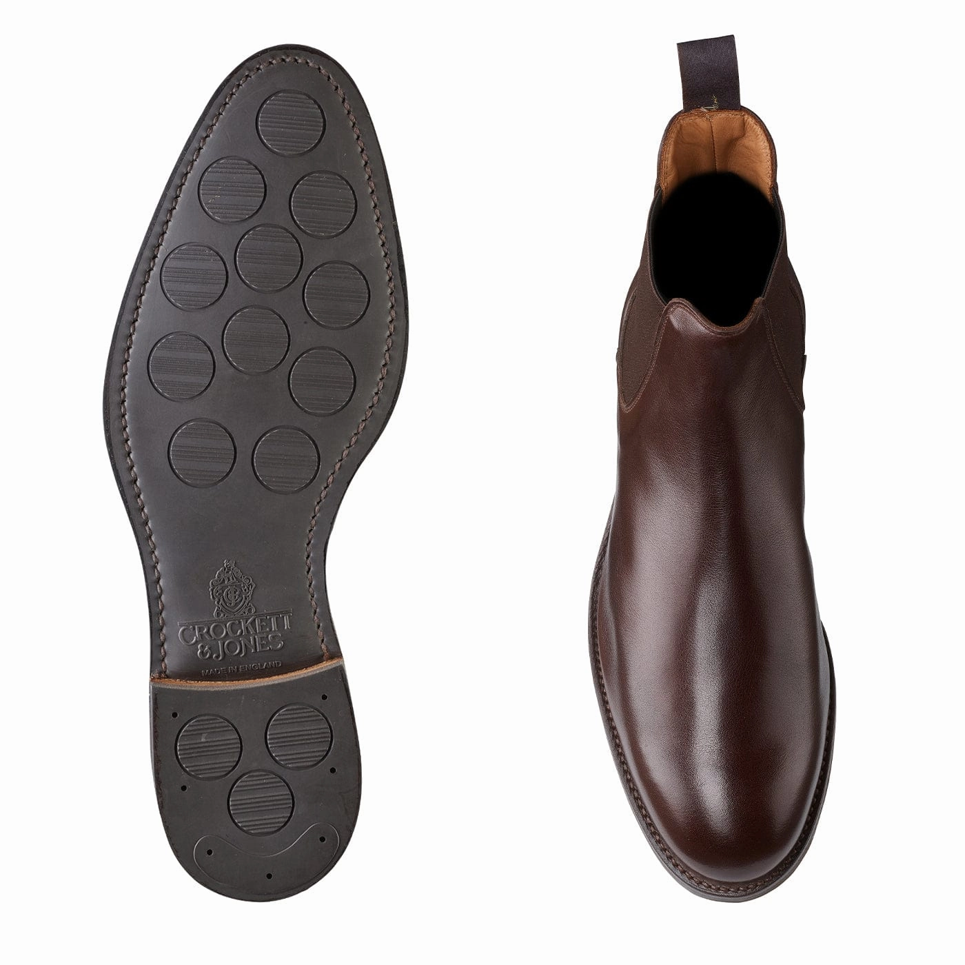 Chelsea 5 Dark Brown Milled Calf Functional Design