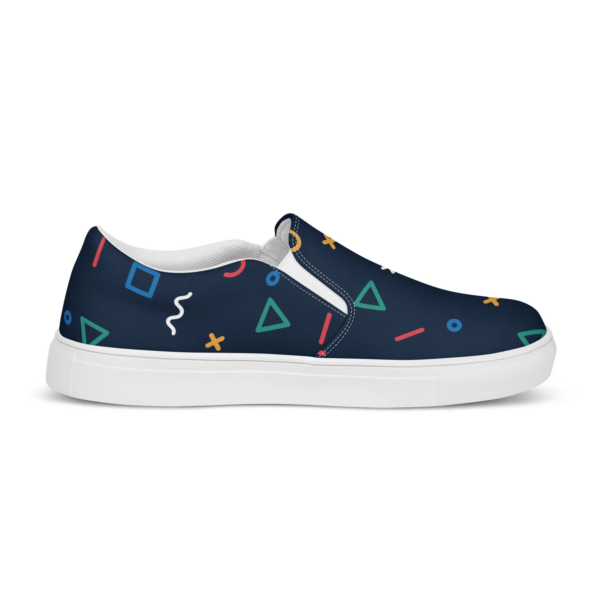 COSMIC Men’s Slip-On Canvas Shoes