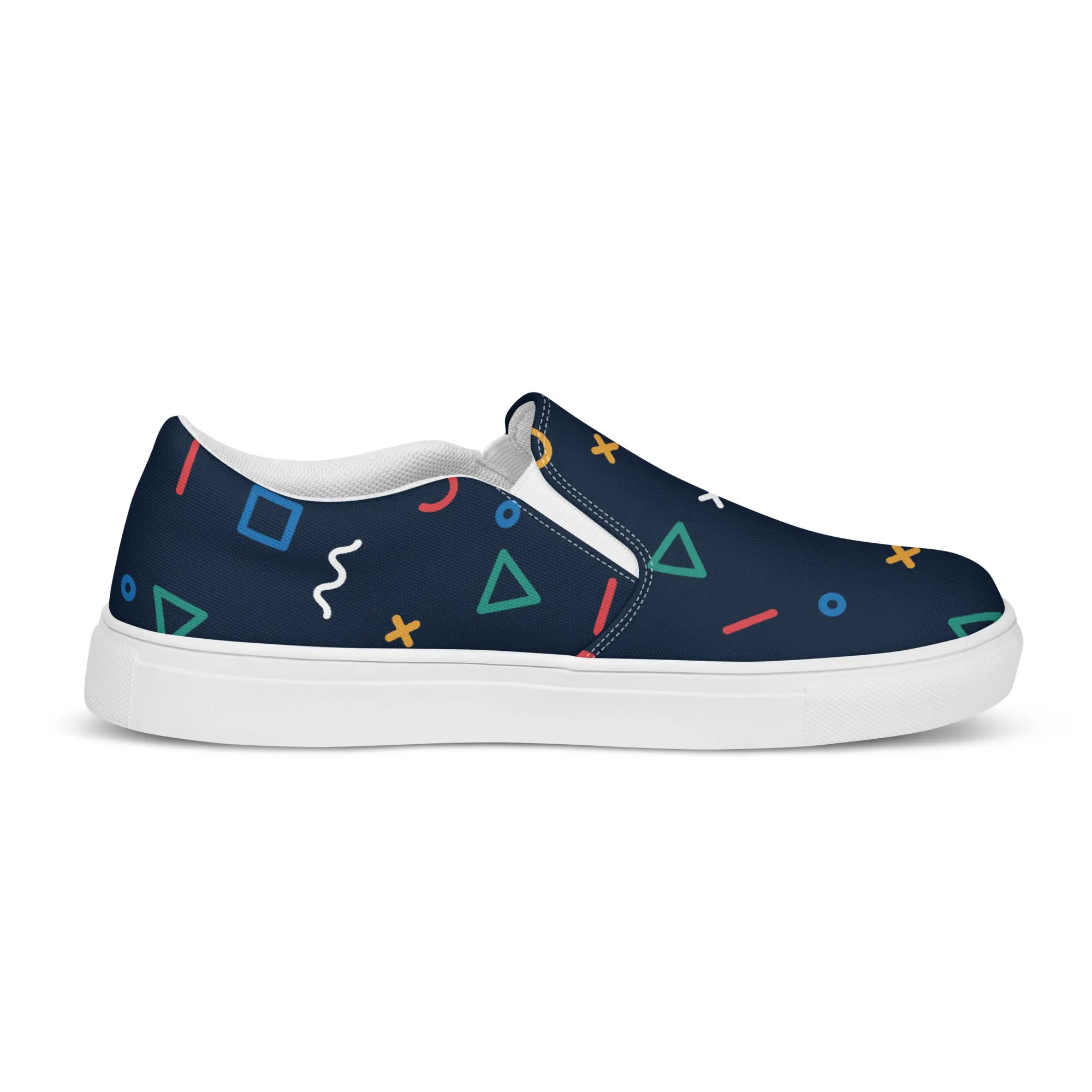 COSMIC Men’s Slip-On Canvas Shoes