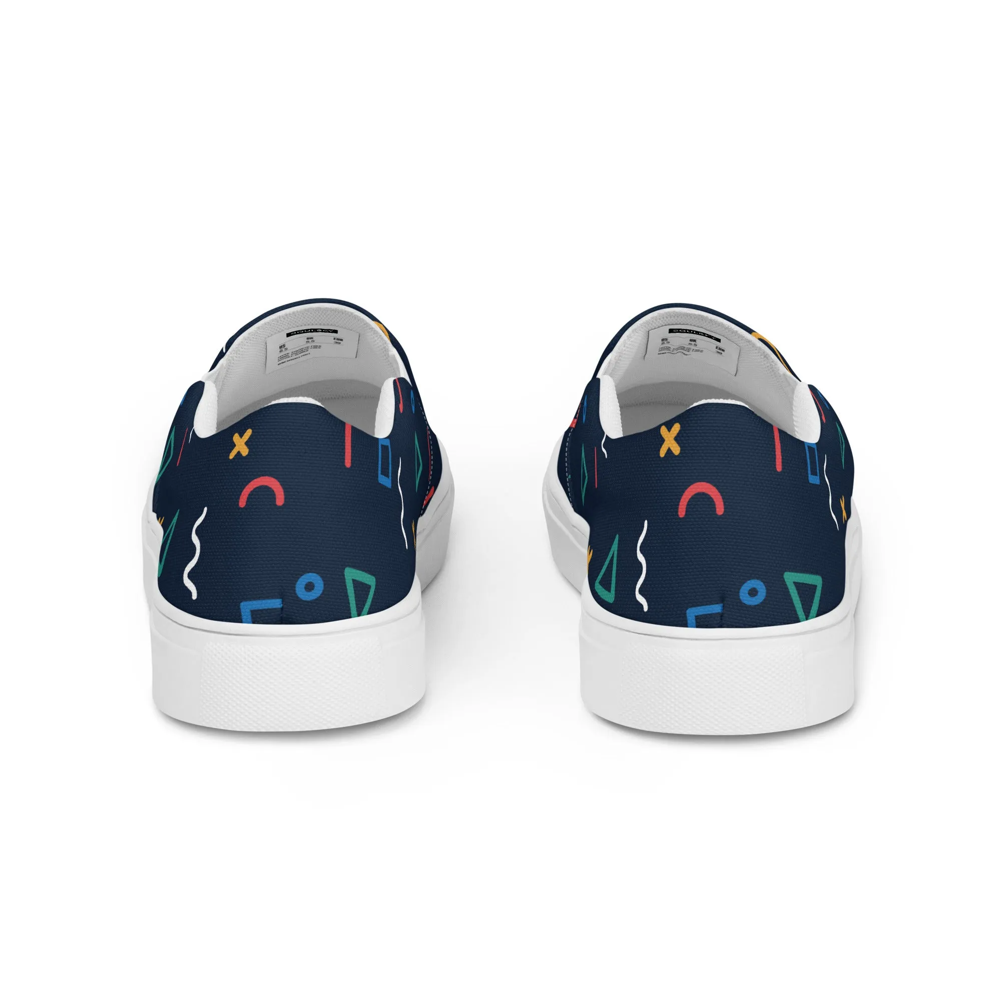 COSMIC Men’s Slip-On Canvas Shoes