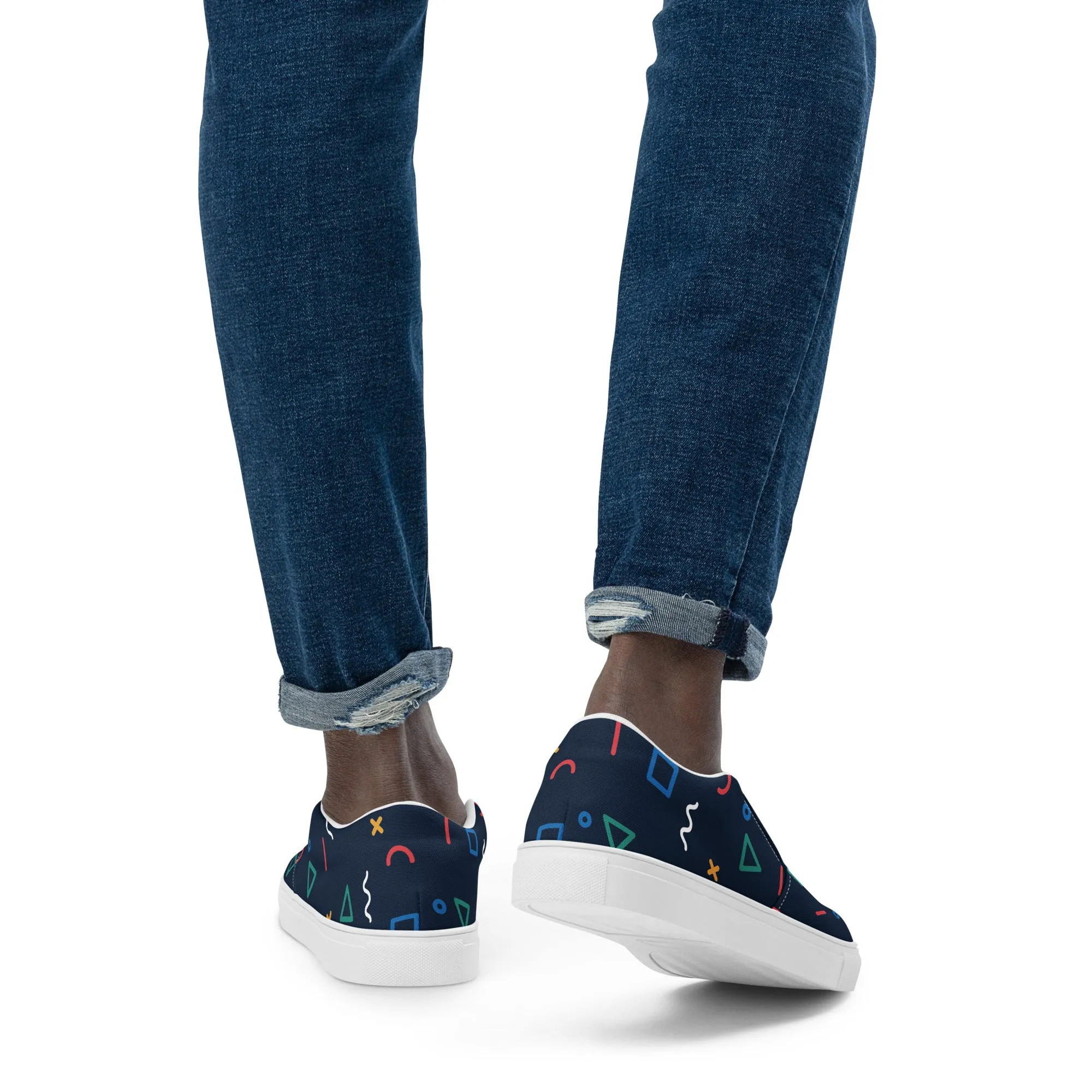 COSMIC Men’s Slip-On Canvas Shoes