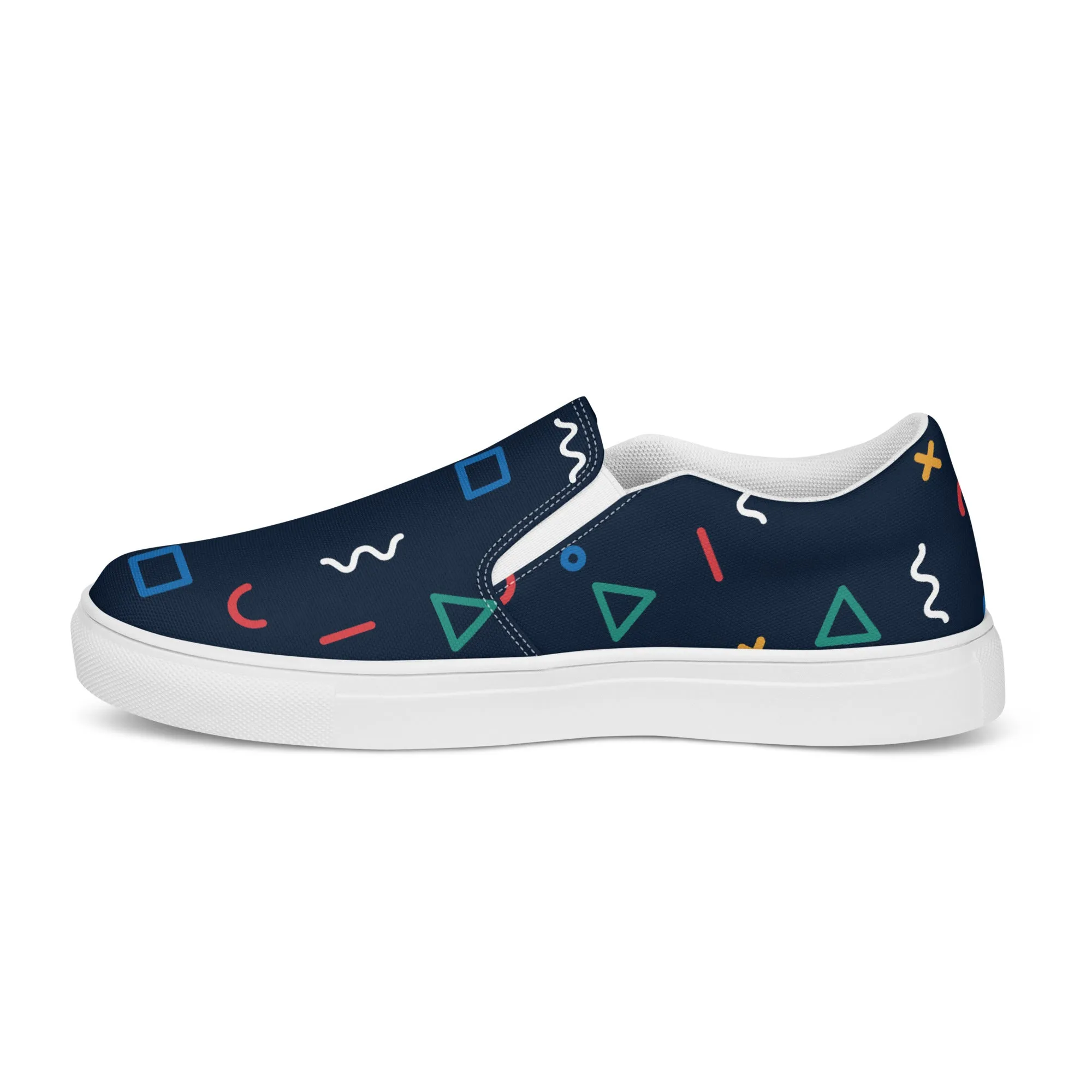 COSMIC Men’s Slip-On Canvas Shoes