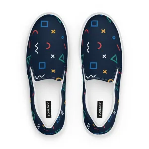 COSMIC Men’s Slip-On Canvas Shoes