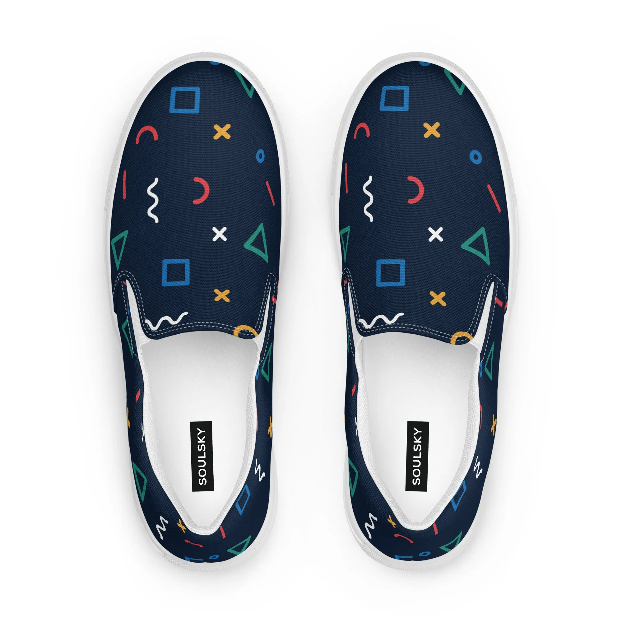 COSMIC Men’s Slip-On Canvas Shoes