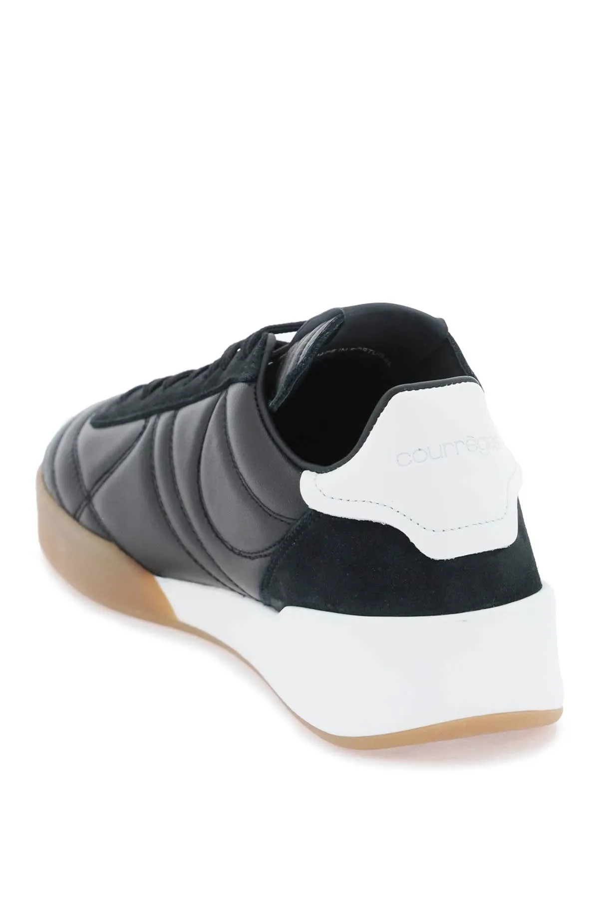 Courreges club02 low-top sneakers 223SSN006CR0023 BLACK
