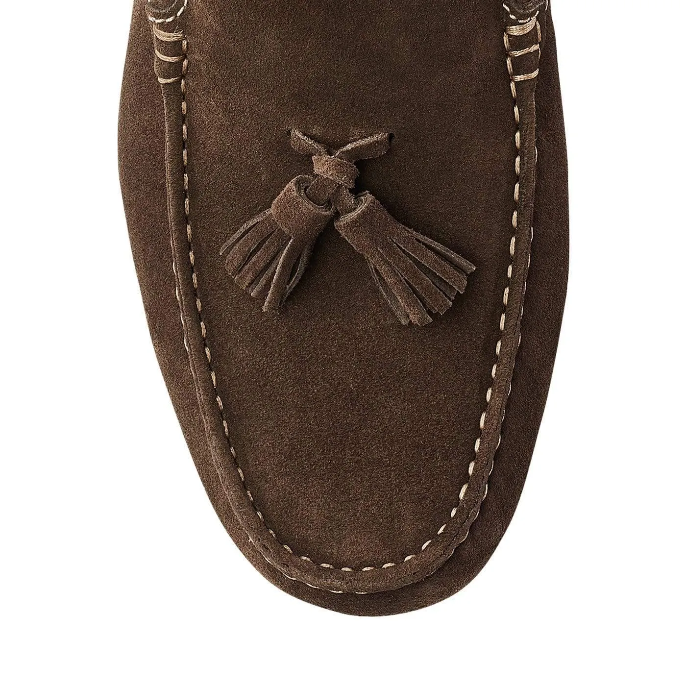Metal Edge Parma Dark Brown Suede