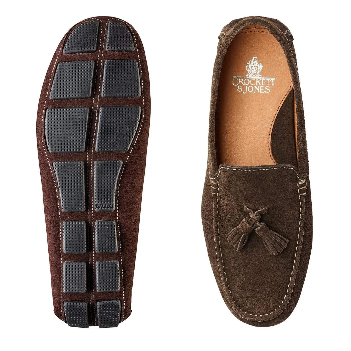 Low Top Parma Dark Brown Suede