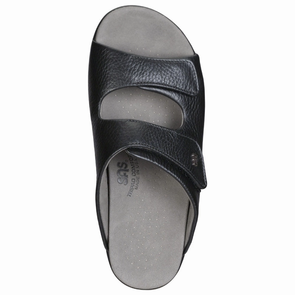 Cozy - Black Simple Slip Stretch Mesh