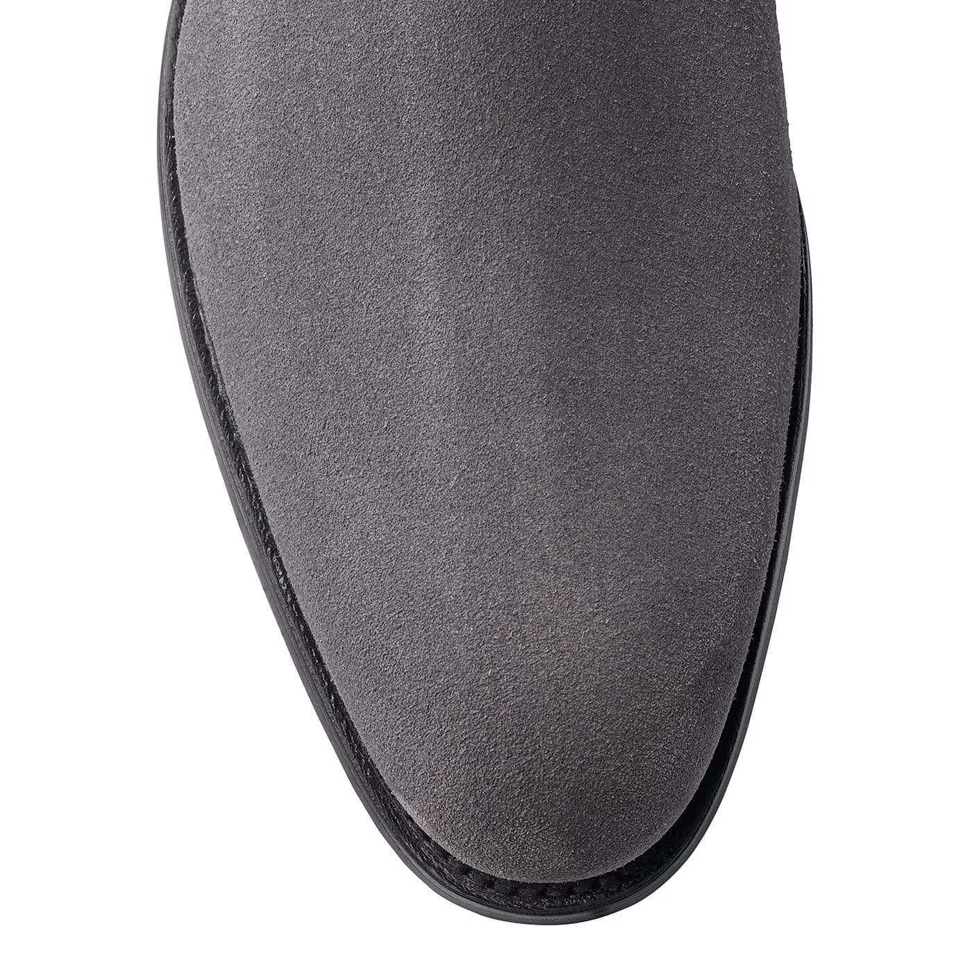 Cranleigh Shark Grey Suede Urban Fashion Cushioned Base