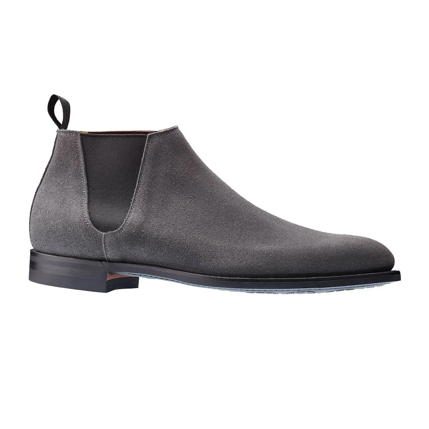 Long Hour Minimal Design Cranleigh Shark Grey Suede