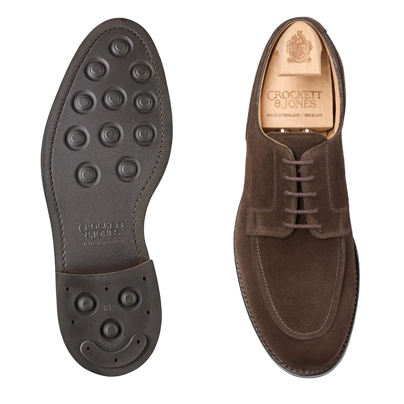 night walk Urban Walk Dover Dark Brown Suede