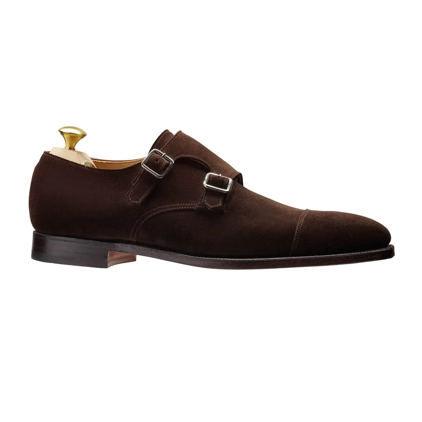 Lowndes Espresso Calf Suede Tone Play Wardrobe Base