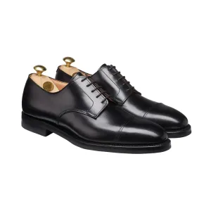 Ripon Black Calf Cushioned Footbed
