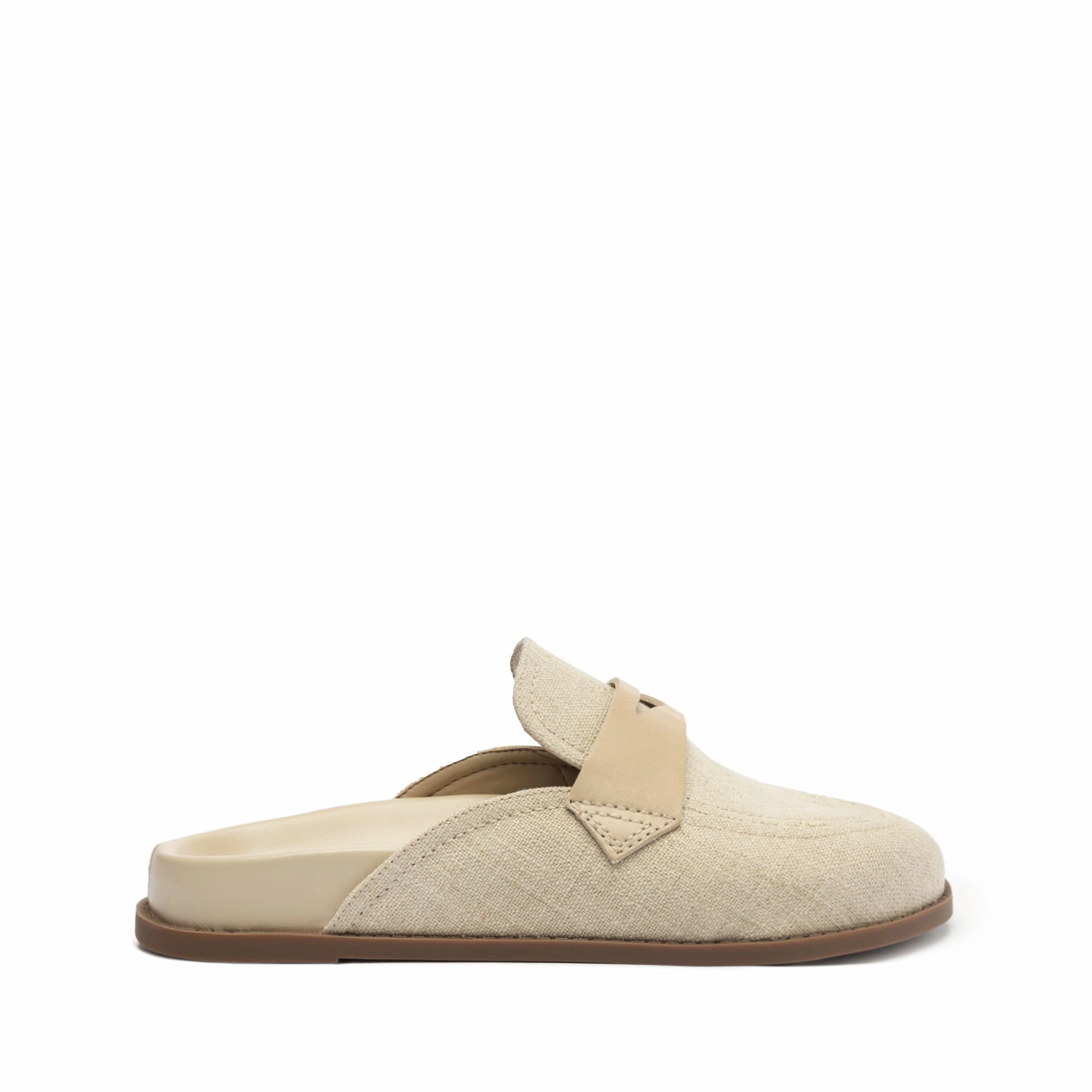 Ava Linen Flat Contoured Footbed
