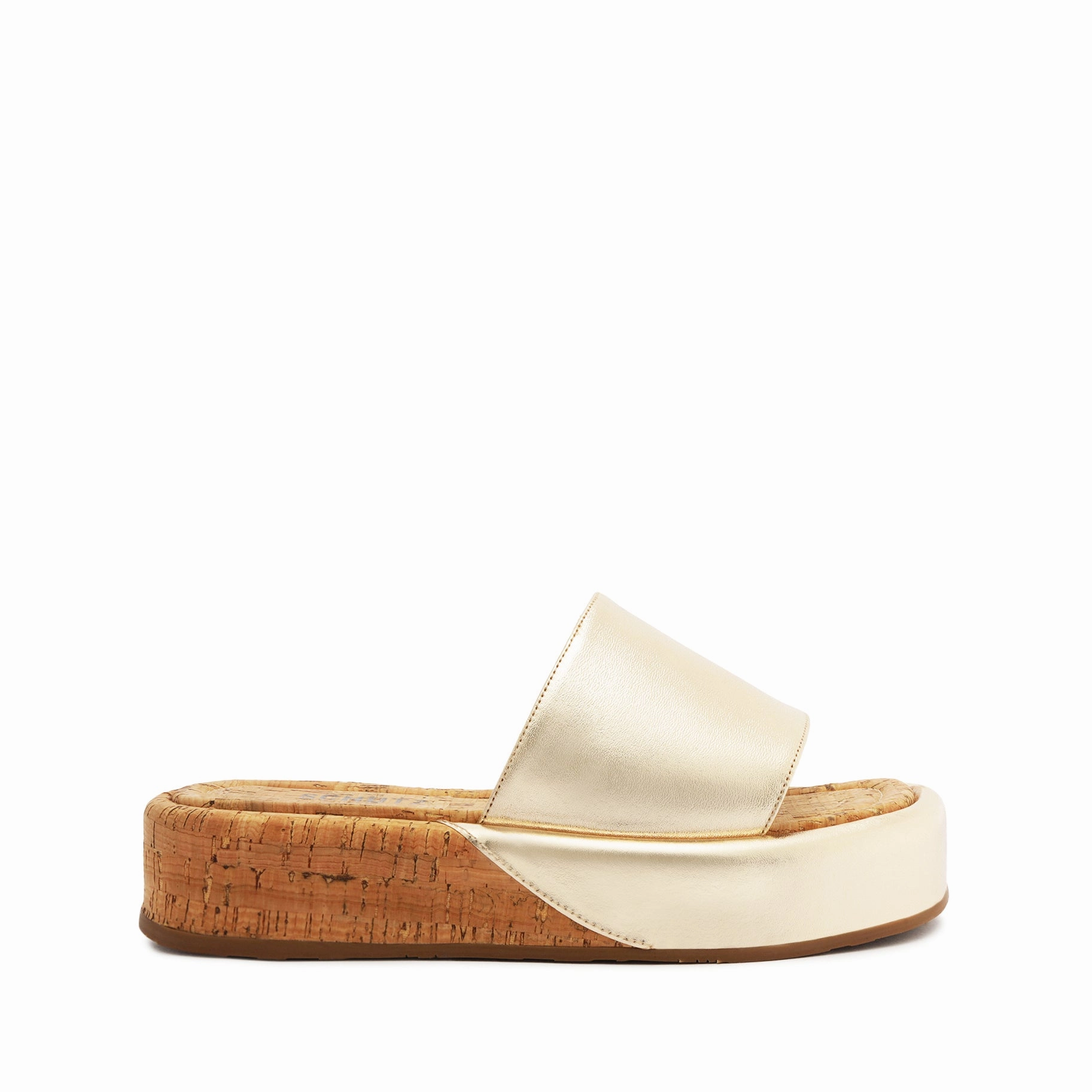 Desert Run Coastal vibe Yara Metallic Leather Sandal