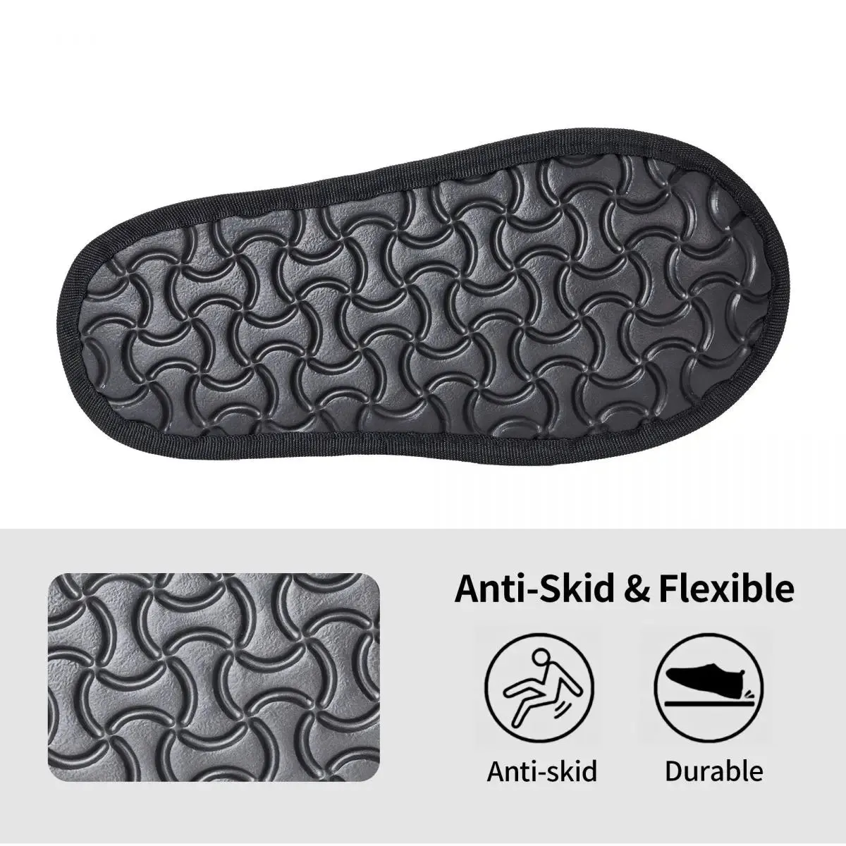 Custom Death To All But Metal Rock Gift House Slippers – Soft Memory Foam Shoes, Comfy Warm, Anti-skid Sole