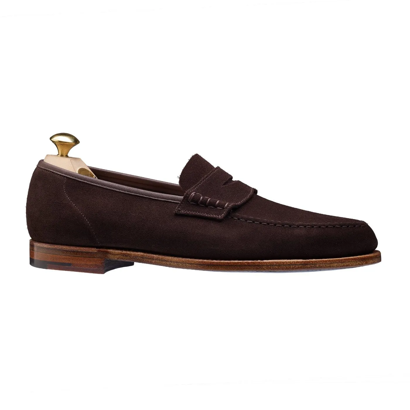 Fast pace Sun Glow Seaton Dark Oak Suede