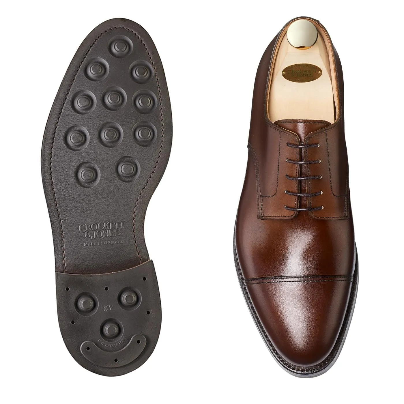 Ripon Dark Brown Burnished Calf All Weather Everyday Users