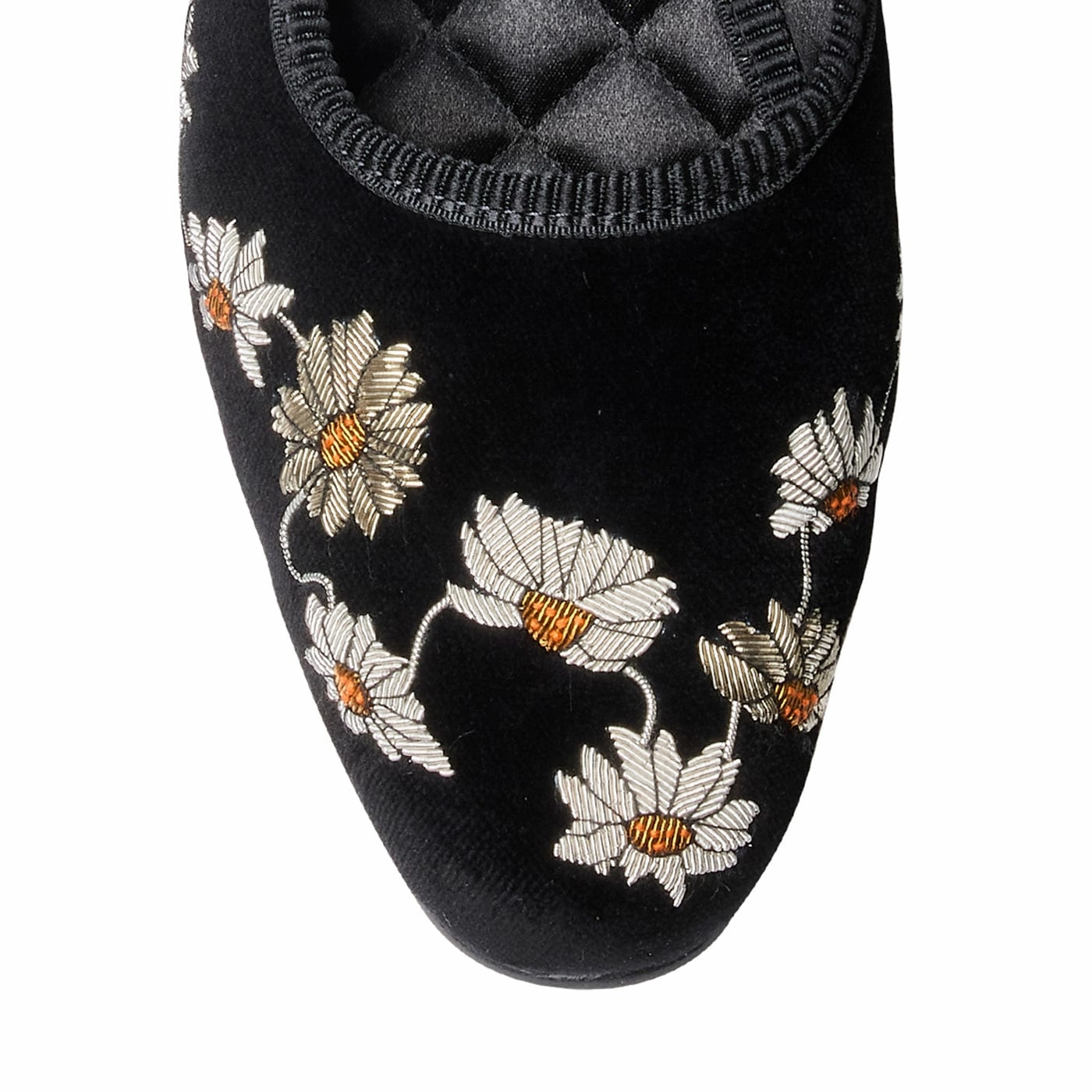 Cozy Interior Padding Space Saving Daisy Chain Black Velvet